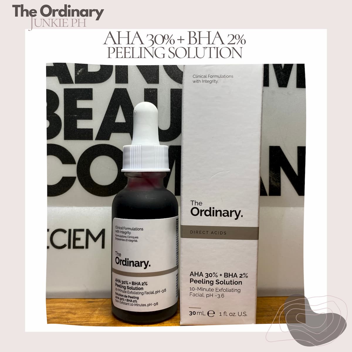 AHA 30% + BHA 2% Peeling Solution