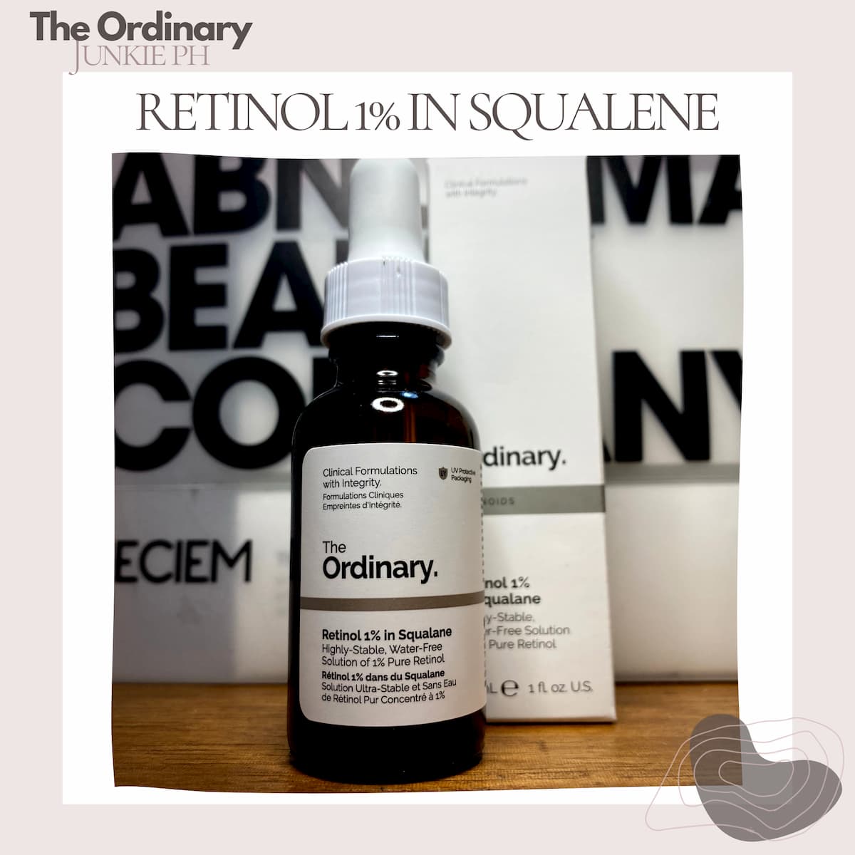 Retinol 1% in squalane 30ml